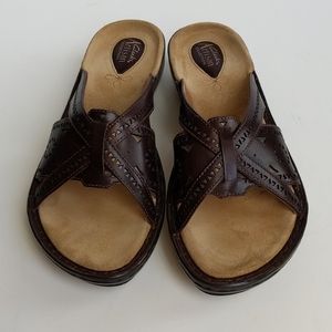 Clarks Artisan Brown Sandal